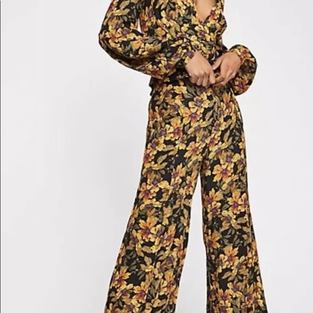 Free People Love letter pants only - Picture 2 of 5